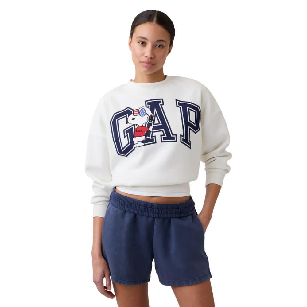 POLERA GAP LOGO WEDGE SNOOPY USA T-XL